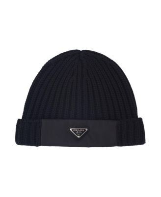 Prada Wool And Re-Nylon Beanie