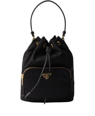 Prada Duet Re-Nylon Bucket Bag
