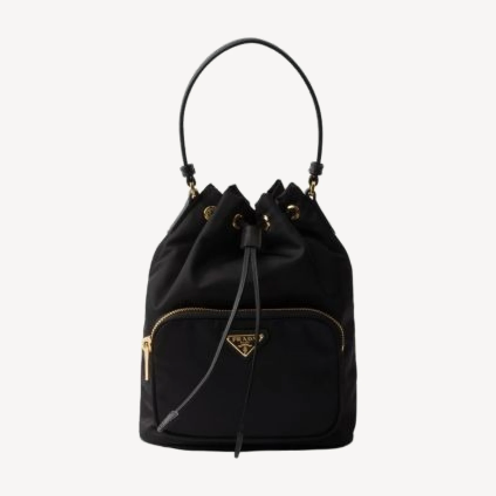 Prada Duet Re-Nylon Bucket Bag