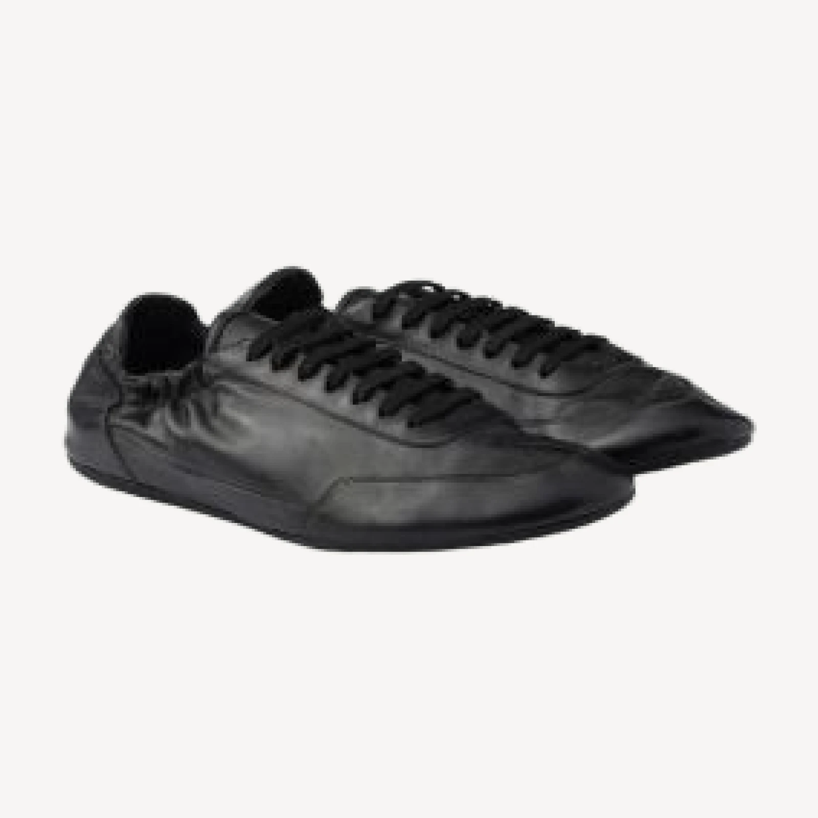 Prada Men's Collapse Leather Sneakers