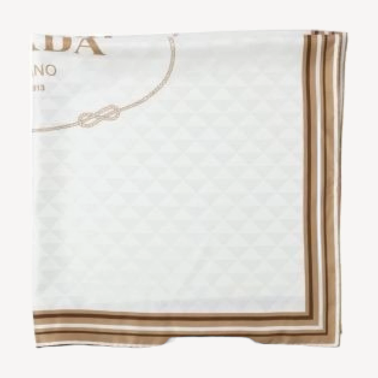 Prada Printed Silk Twill Jacquard Scarf