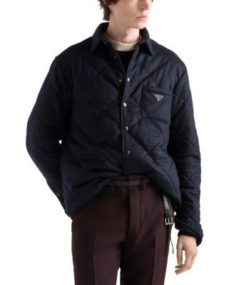 Prada Padded Cashmere Shirt