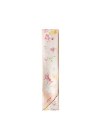 Prada Printed Silk Skinny Scarf
