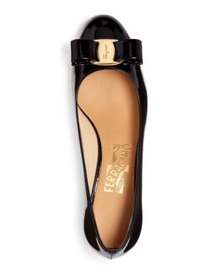 Ferragamo Women's Vara Leather Pumps