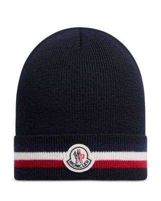 Moncler Tricolor Wool Beanie
