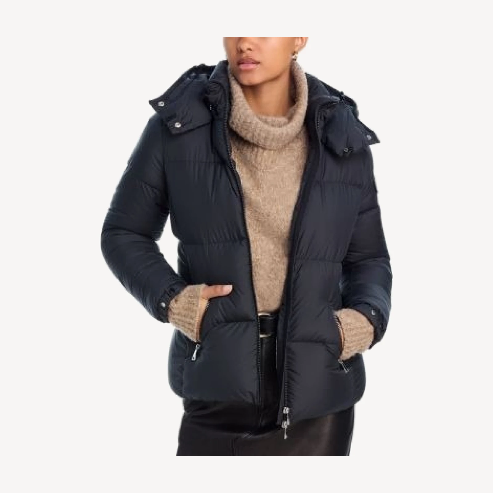 Moncler Fourmines Hooded Down Jacket