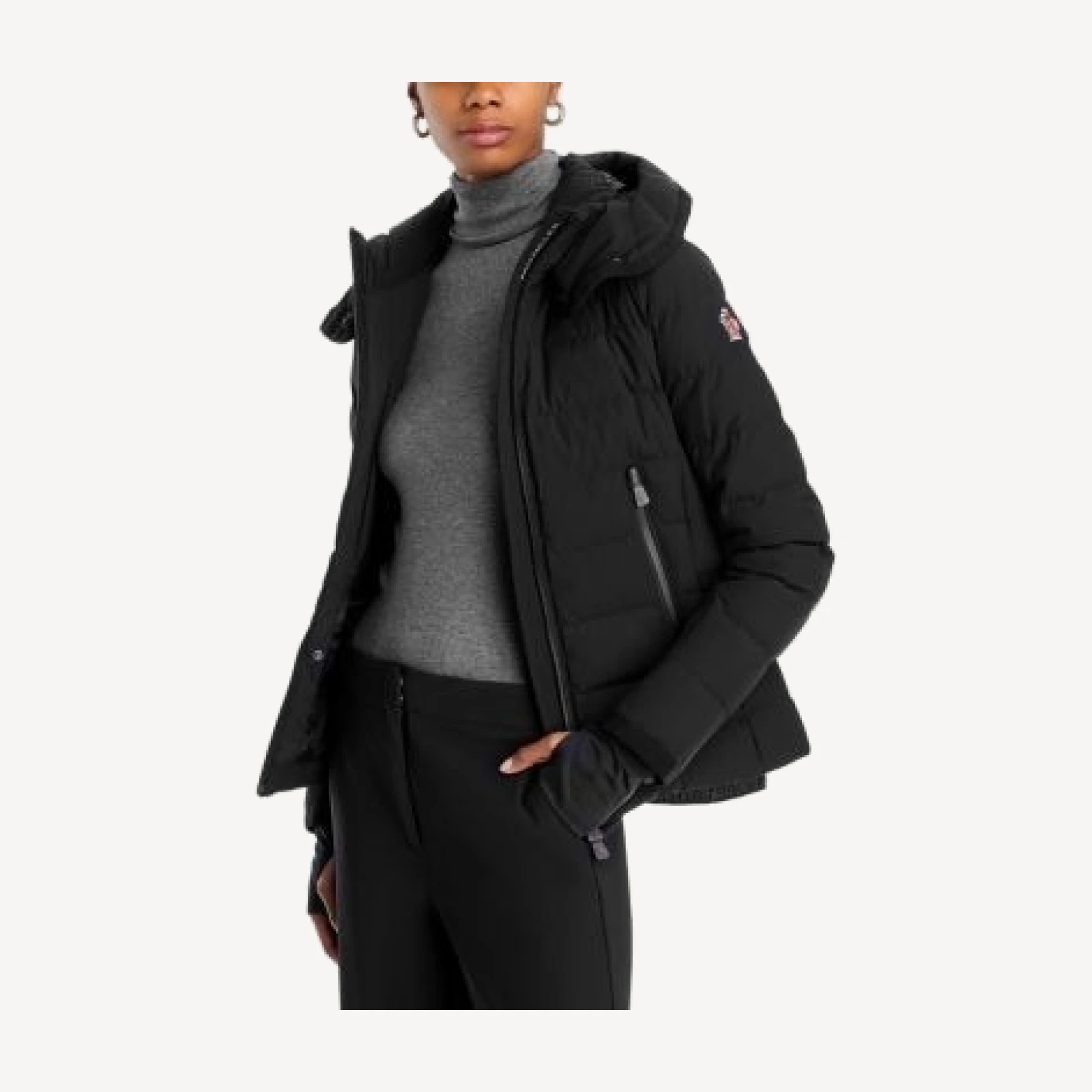 Moncler Lamoura Hooded Down Ski Jacket