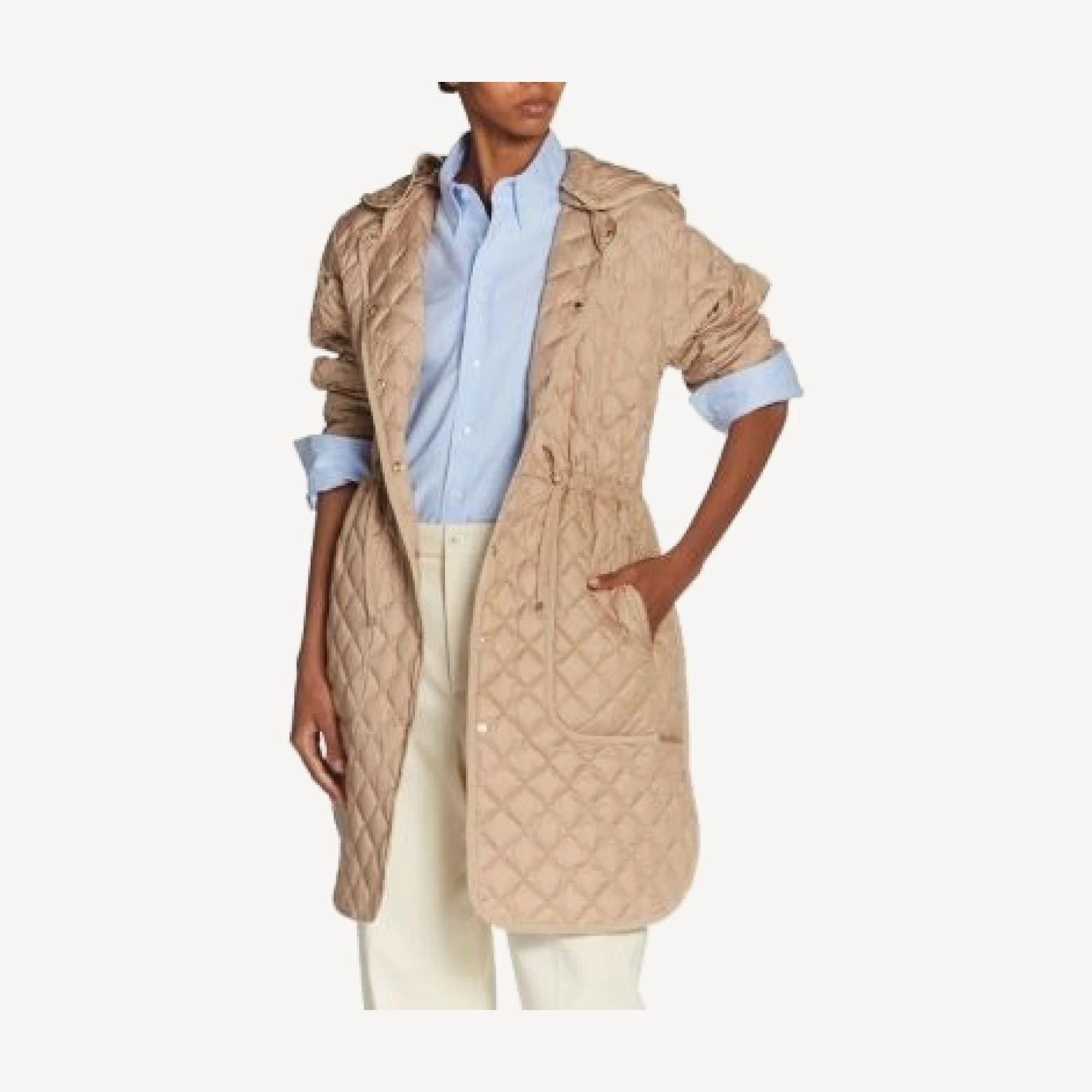 Moncler Etelan Quilted Long Down Parka