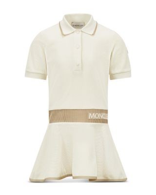 Moncler Girls' Pique Polo Dress - Big Kid
