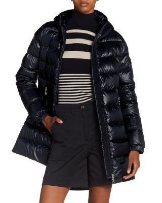 Moncler Glements Hooded Down Parka Jacket