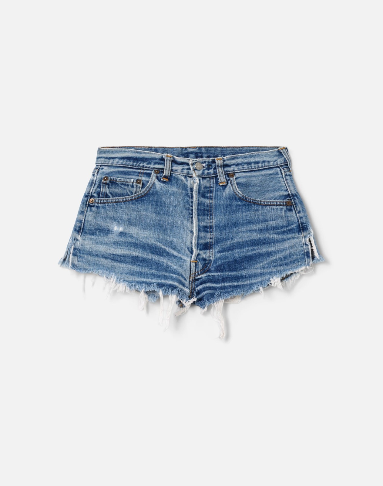 70s Selvedge Single Stitch Cut Off 501 Shorts -#2