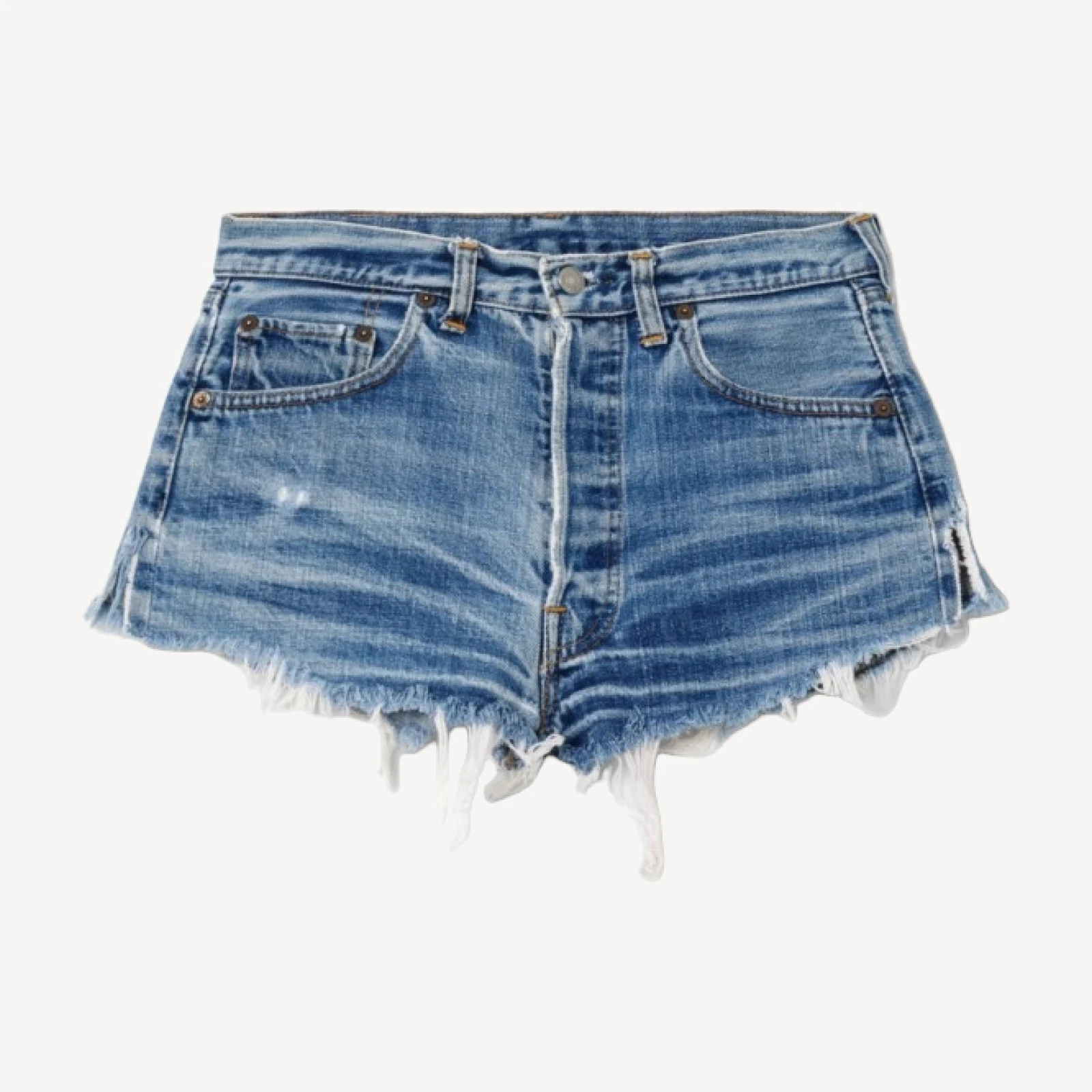 70s Selvedge Single Stitch Cut Off 501 Shorts -#2