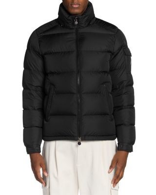 Moncler Mayaf Faux Fur Trim Hooded Down Puffer Jacket