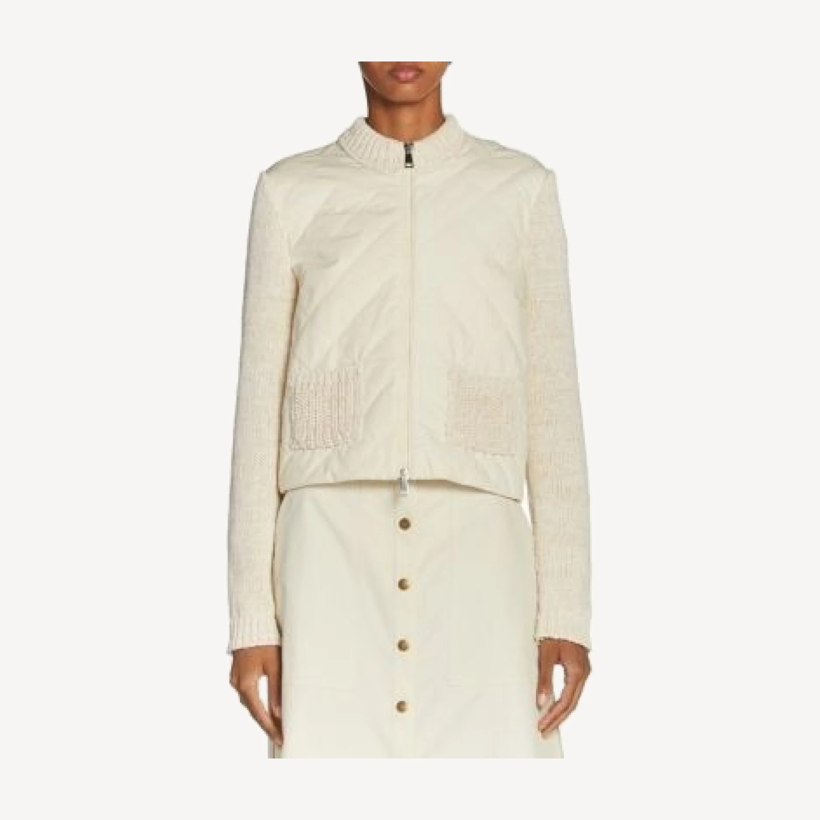 Moncler Padded Mixed Media Jacket