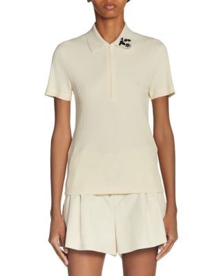 Moncler Short Sleeve Polo Shirt