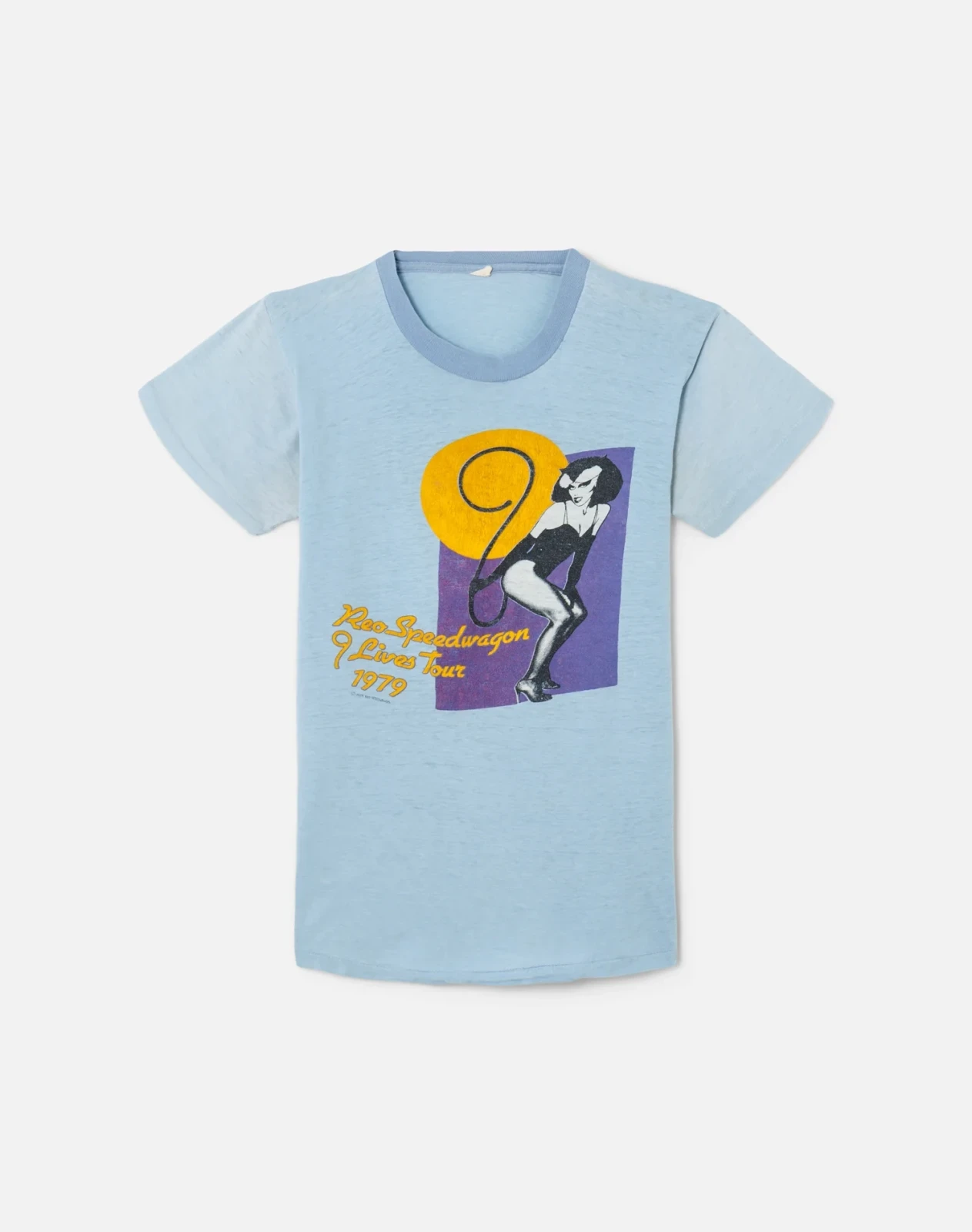 RE/DONE Vintage | Reo Speedwagon 9 Lives Tour 1979 Tee- #28 | Vintage Tees