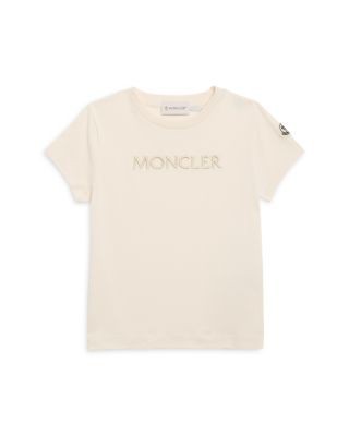 Moncler Unisex Embroidered Logo Short Sleeve Tee - Little Kid
