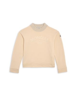 Moncler Girls' Embroidered Logo Sweatshirt - Big Kid