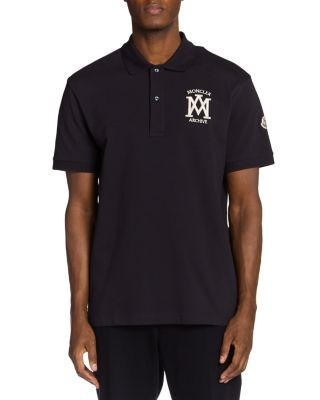 Moncler Short Sleeve Logo Polo Shirt