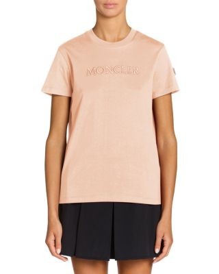 Moncler Embroidered Logo Tee