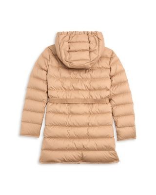 Moncler Girls' Pasenza Down Puffer Long Coat - Big Kid