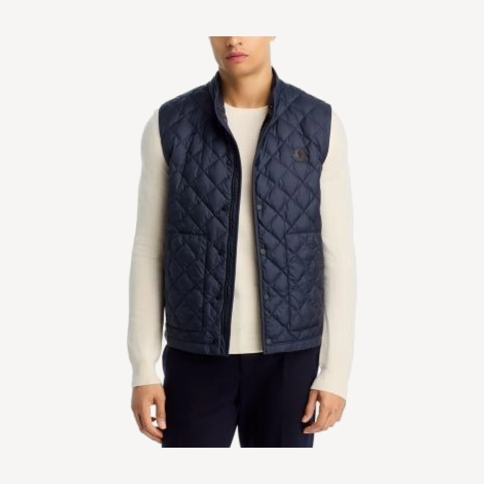 Moncler Lycope Diamond-Quilted Vest