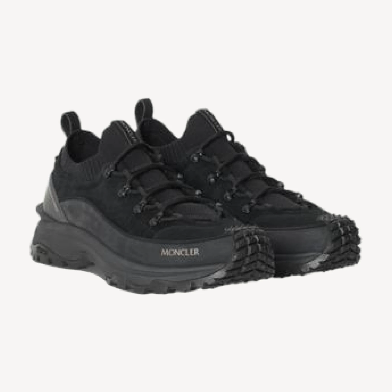 Moncler Men's Trailgrip Lite3 Lace Up Low Top Sneakers