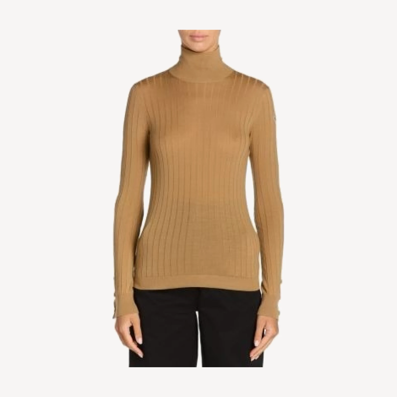 Moncler Wool Blend Turtleneck Sweater