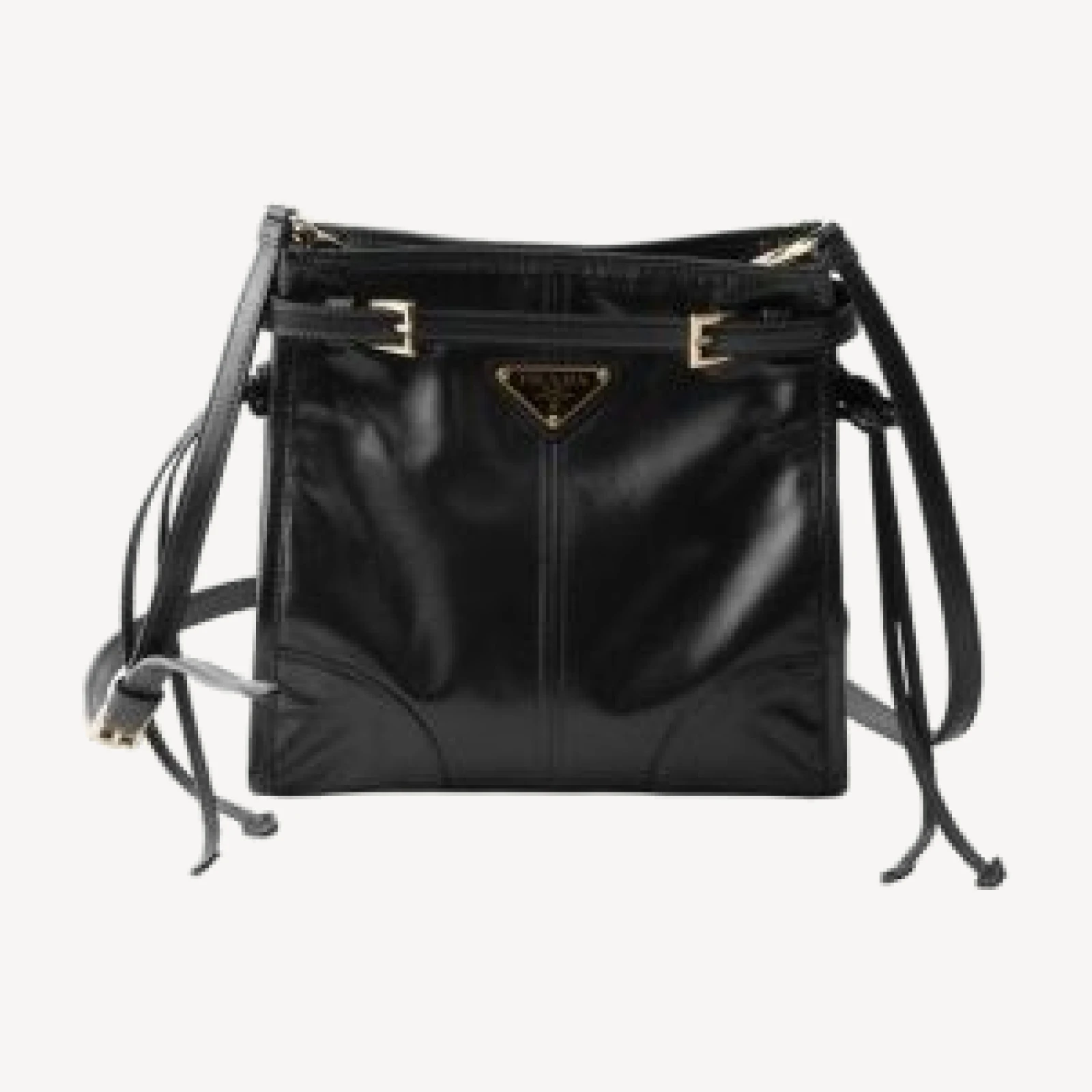Prada Bonnie Leather Mini Shoulder Bag