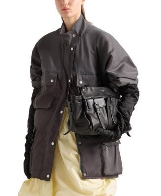 Prada Washed Re-Nylon Rain Jacket