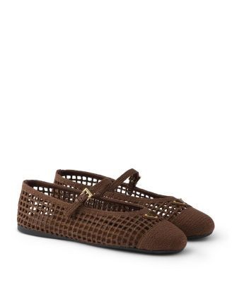 Prada Women's Crochet Ballerinas