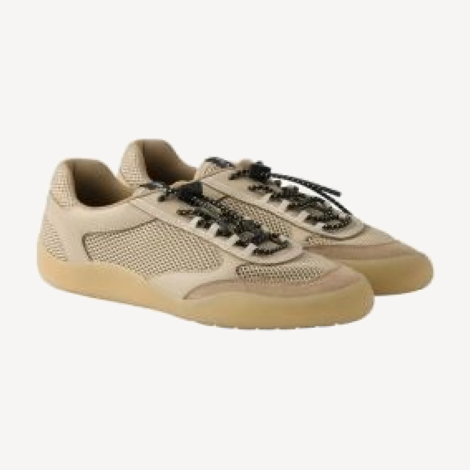 Prada Women's Speedrock Mesh Fabric Sneakers