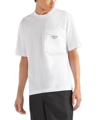 Prada Re-nylon and Jersey T-shirt