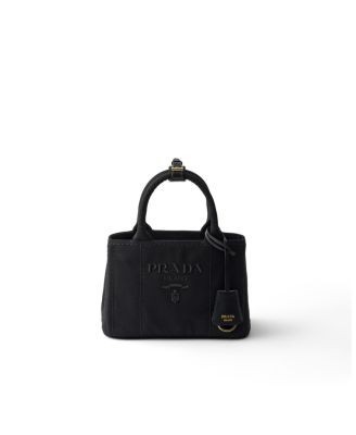 Prada Jardiniere Cotton Canvas Mini-Bag