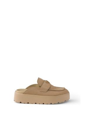 Prada Women's Nubuck Mules