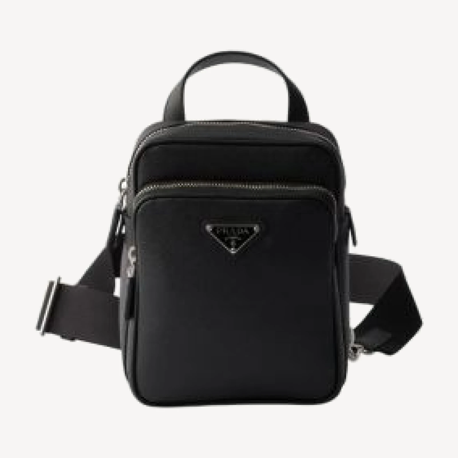 Prada Saffiano Leather Mini One-Shoulder Backpack