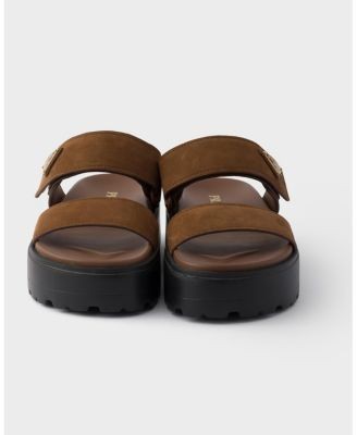 Prada Women's Nubuck Slides