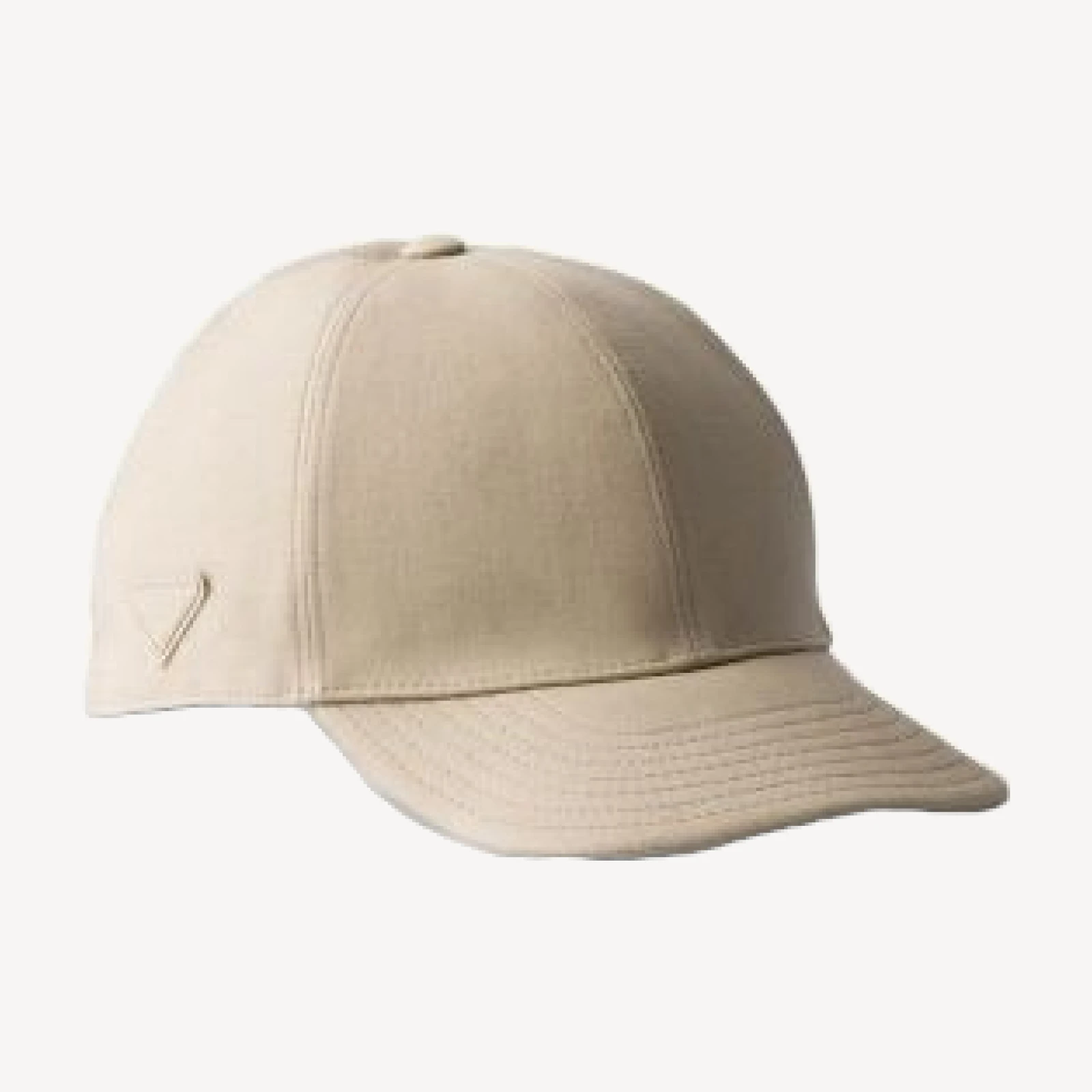 Prada Linen Baseball Cap