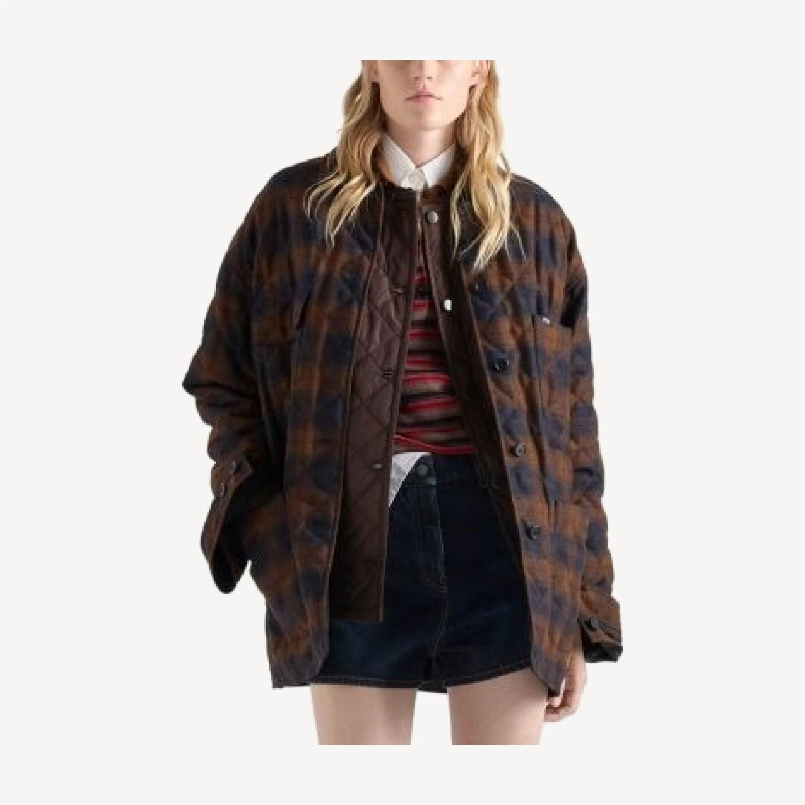 Prada Lightweight Quilted Re-Nylon Jacket