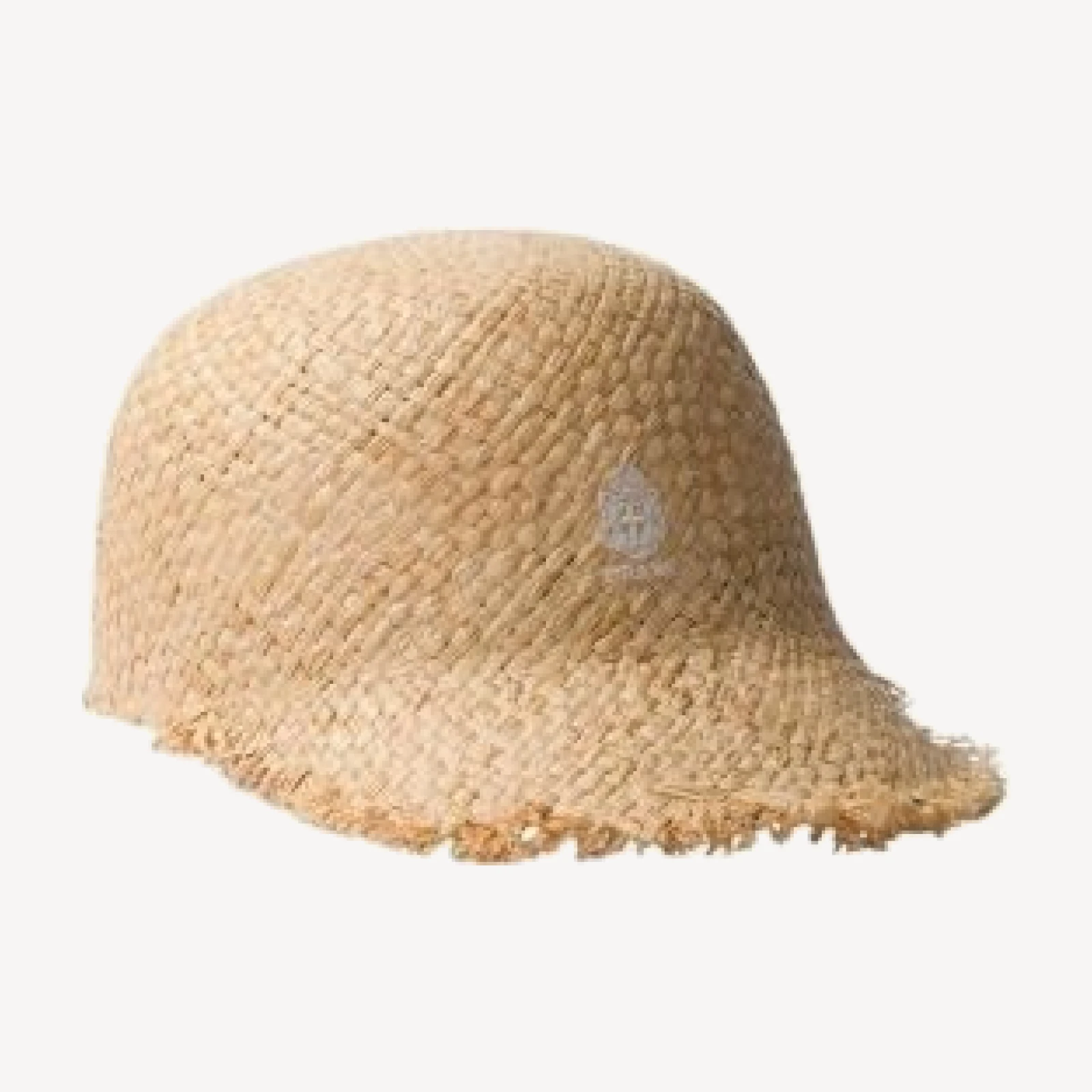 Prada Raffia Baseball Cap