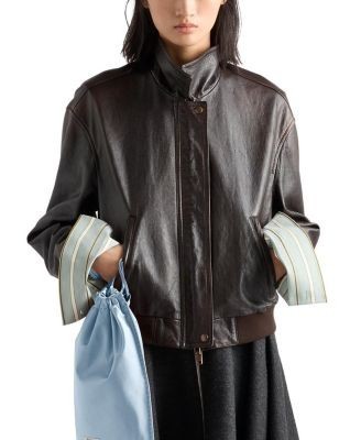 Prada Nappa Leather Jacket