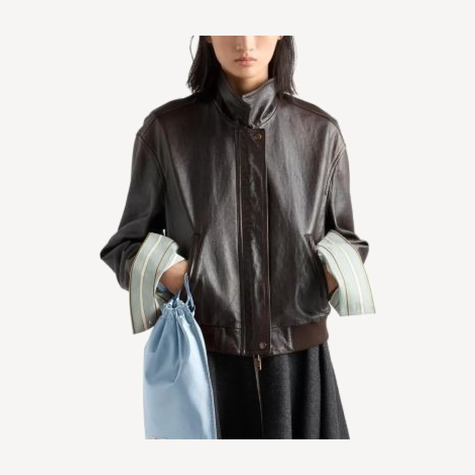 Prada Nappa Leather Jacket