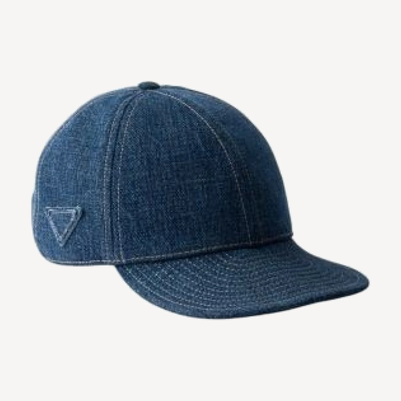 Prada Denim Baseball Cap