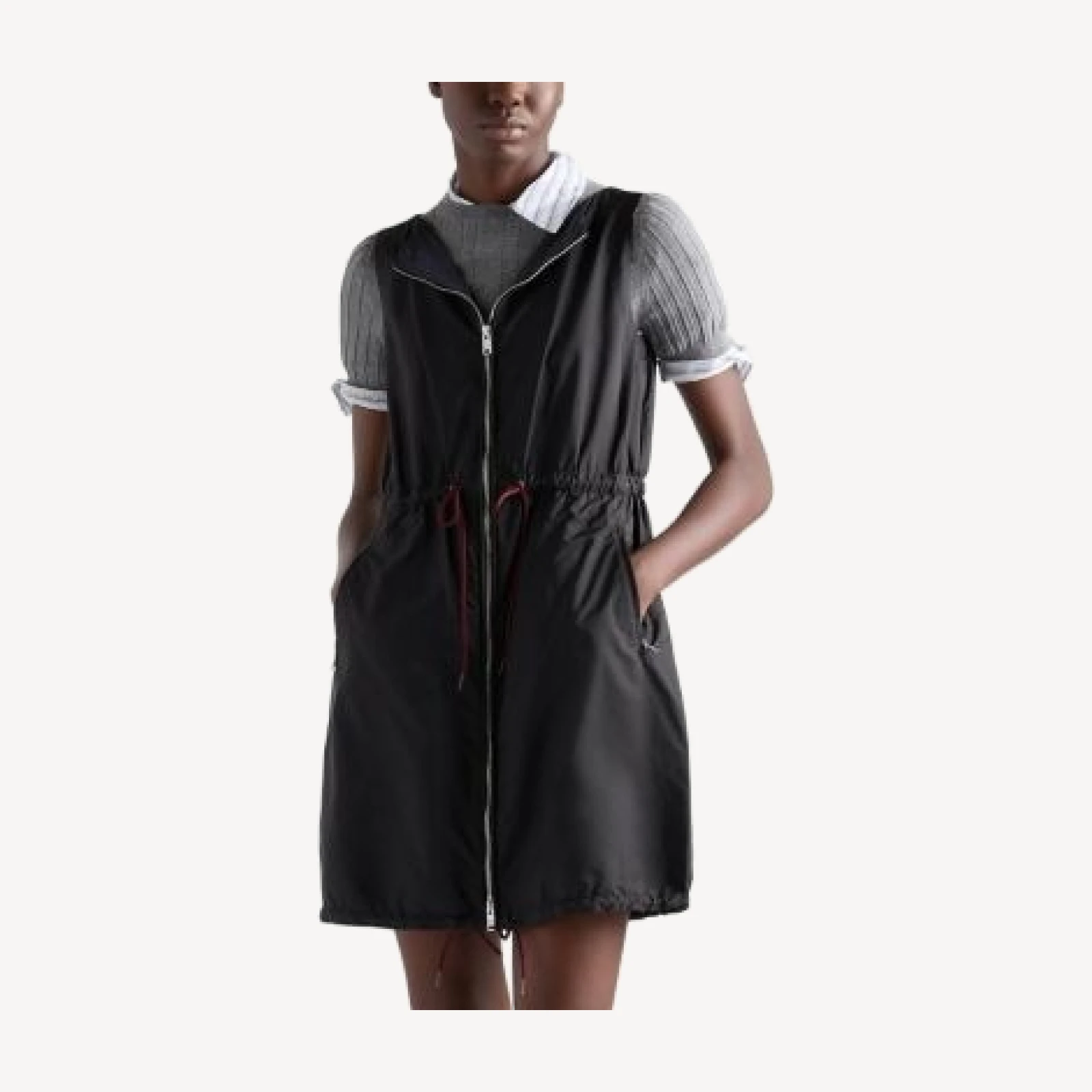 Prada Lightweight Re-Nylon Mini-Dress