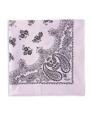 Prada Printed Batiste Scarf