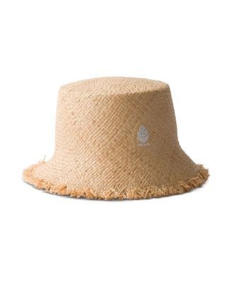 Prada Raffia Bucket Hat