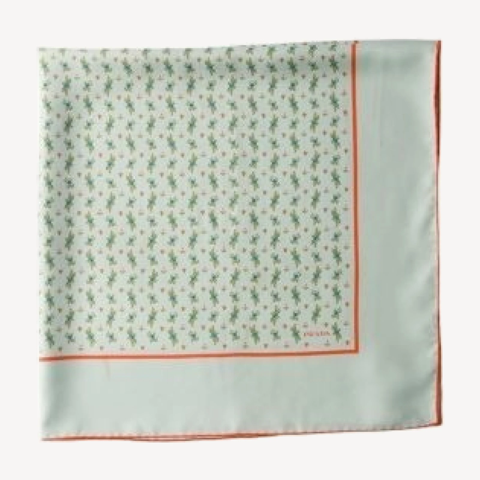 Prada Printed Twill Scarf 90
