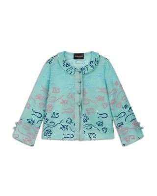 Emporio Armani Floral Embroidered Jacket