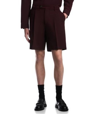 Emporio Armani Seersucker Down Bermuda Shorts