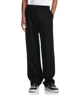 Emporio Armani Elastic Waistband Interlock Jersey Trousers